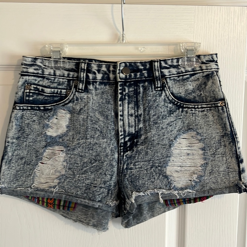Forever 21 High Waisted Jean Shorts